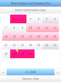 calendar, screenshot 1