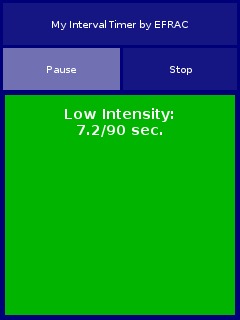 my interval timer, screenshot 3