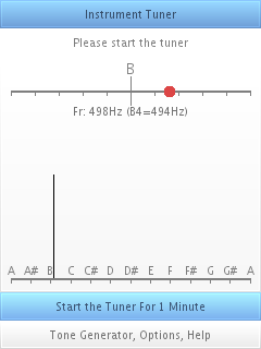 tuner - screenshot