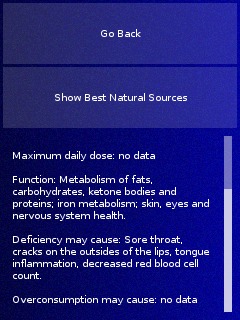 vitamins and their sources, screenshot 2